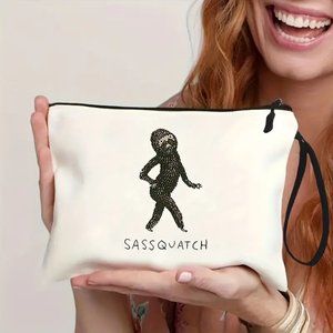 Sasquatch Cosmetic Purse or Handbag – Bigfoot Style - Sassy Cosmetic Bag